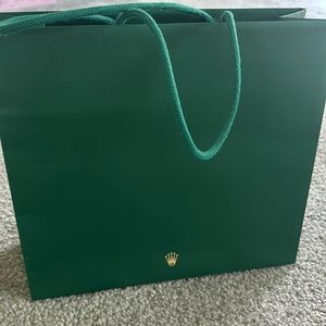 COPY - Rolex watch paper bag